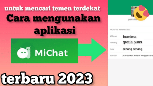 Cara Menggunakan MiChat